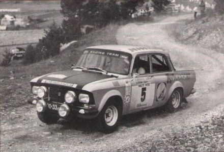11 Rallye Tatry (CS). 6 eliminacja.  15-16.09.1979r.