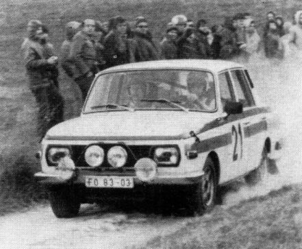 22 Rallye Wartburg (NRD). 7 eliminacja.  25-27.10.1979r.