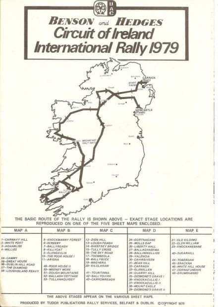 38 Circuit of Ireland (IRL). 13 eliminacja (3).  13-17.04.1979r.