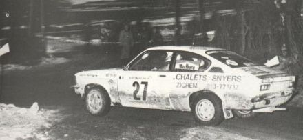 Patrick Snijers i Dany Colebunders – Opel Kadett GT/E.