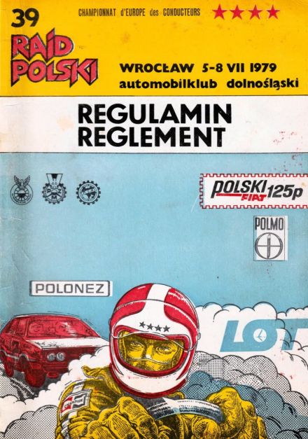 39 Rajd Polski - 1979r