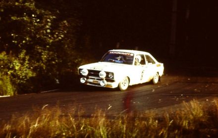 Billy Coleman i Martin Holmes – Ford Escort RS 1800.