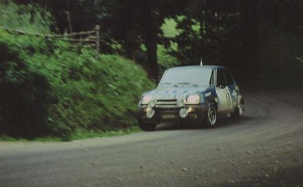 Attila Ferjancz i Janos Tandari – Renault 5 Alpine.