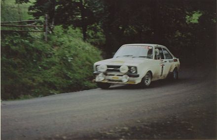 Billy Coleman i Martin Holmes – Ford Escort RS 1800.