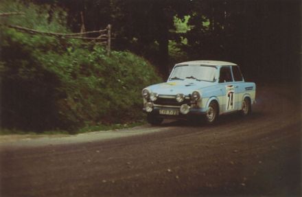 Heinz Galle i Wolfgang Kieβling – Trabant 601.