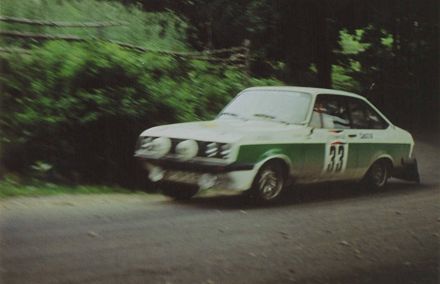 Hans Britth i Hans Anderson – Ford Escort RS 2000.