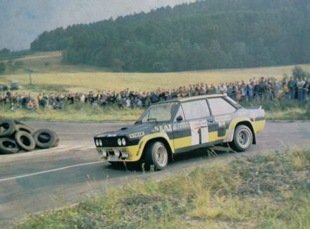 Antonio Zanini i Juan Petisco – Seat 131 Abarth.