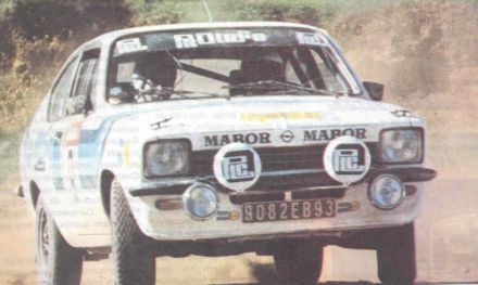 9 Rallye Volta ao Algarve (P). 46 eliminacja (2).  2-4.11.1979r.