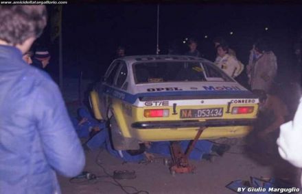 63 Targa Florio Rally di Sicilia (I). 8 eliminacja (2).  16-18.03.1979r.