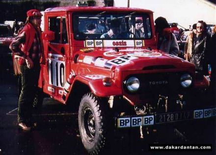 Francois Forestier i Philippe Meneau – Toyota BJ.