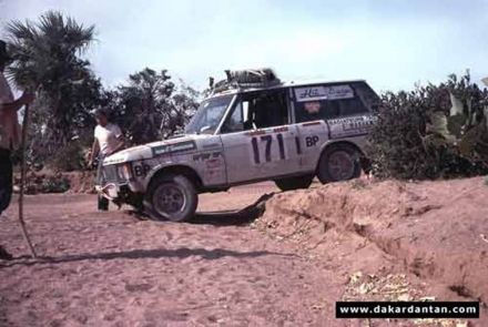 Philippe Chapel, Sannier i Yves Belleville – Range Rover V8.