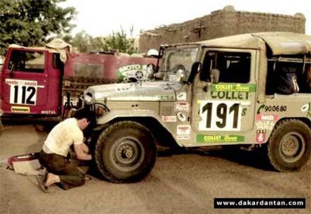 Michel Collet i Dominique Pipat – Toyota BJ.