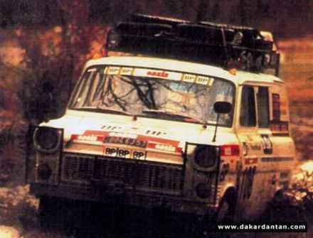 Gerard Mair i Georges Vanelslande – Ford Transit.