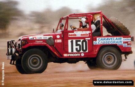 Jean Jacques Ratet i Robert Ignazi – Toyota BJ.