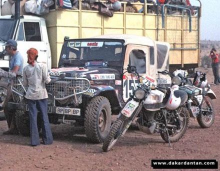 Dominique Fondrillon i Marcel Schaecht – Toyota BJ.