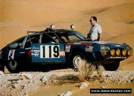 Philippe Tiercin i Michel Gadeaud – Citroen Cx.