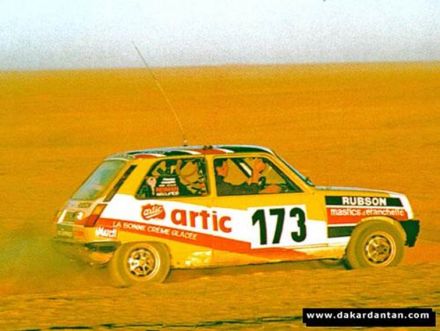 Gerard Dorangeon i Prechet – Renault 5.