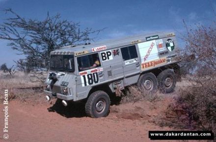 Jean Francois Dunac, Francois Beau i Jean Pierre Chapel – Pinzgauer 6x6.