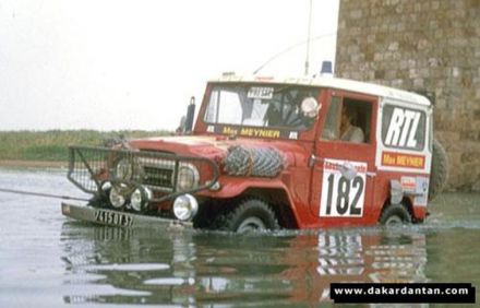 Max Meynier, Francis Zegut i Christian Boudas – Toyota FJ40.