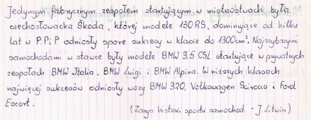 Zarys historii sportu samochodowego
