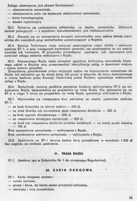 9 Rajd Elmot - 1980r