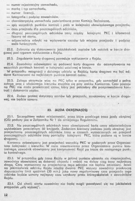 9 Rajd Elmot - 1980r
