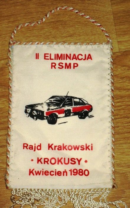 5 Rajd Krakowski Krokusy - 1980r.
