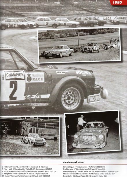Rajd Polski - 1980r