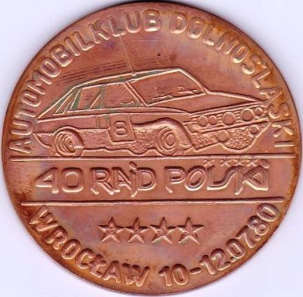 40 Rajd Polski - 1980r
