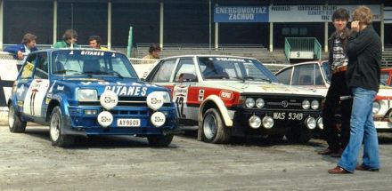 Attila Ferjancz i Janos Tandari – Renault 5 Alpine, Maciej Stawowiak i Ryszard Żyszkowski – Polonez 2000.