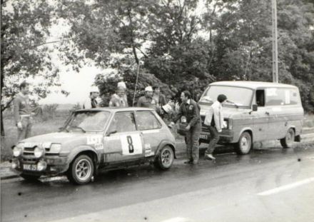 Błażej Krupa i Piotr Mystkowski – Renault 5 Alpine.