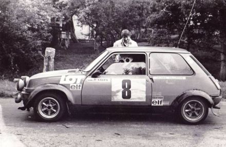 Błażej Krupa i Piotr Mystkowski – Renault 5 Alpine.