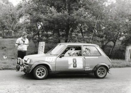 Błażej Krupa i Piotr Mystkowski – Renault 5 Alpine.