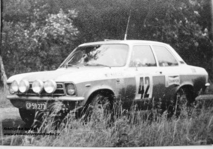 Flemming Sarka i Jorgen Uffe Jørgensen – Opel Ascona.