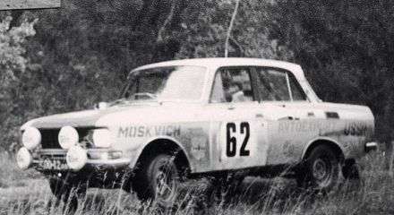 Yakov Agishev i Vladimir Neyman – Moskwicz 1600 Rallye.