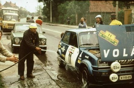 Attila Ferjancz i Janos Tandari – Renault 5 Alpine.