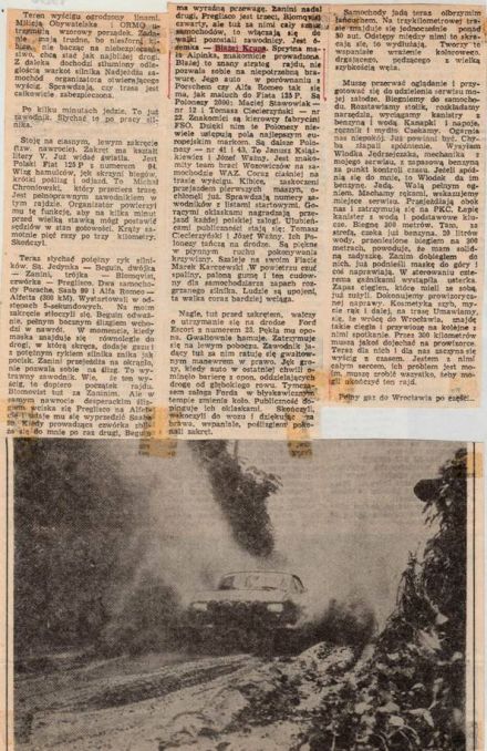 40 Rajd Polski - 1980r