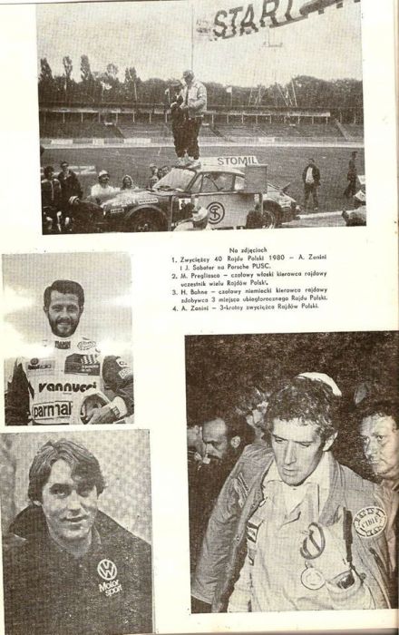 40 Rajd Polski - 1980r