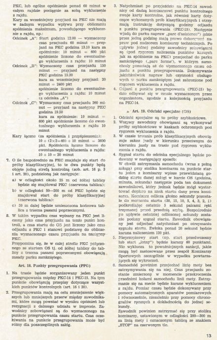 40 Rajd Polski - 1980r