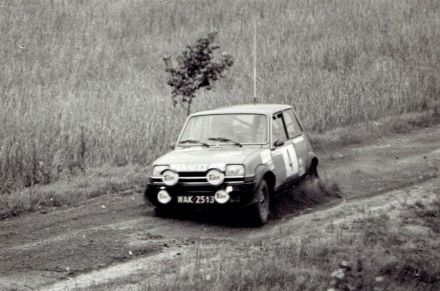 Błażej Krupa i Piotr Mystkowski – Renault 5 Alpine.