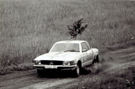 Holger Bohne i Peter Diekmann – Mercedes Benz 450 SLC.