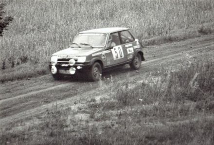 Zbigniew Bieniewski i Jacek Lisicki – Renault 5 Alpine.