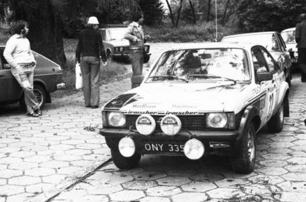 Marian Bublewicz i Marek Pawłowski – Opel Kadett GT/E.