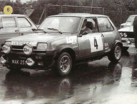 Błażej Krupa i Piotr Mystkowski – Renault 5 Alpine.