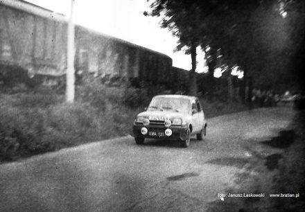 Andrzej Koper i Włodzimierz Krzemiński – Renault 5 Alpine.