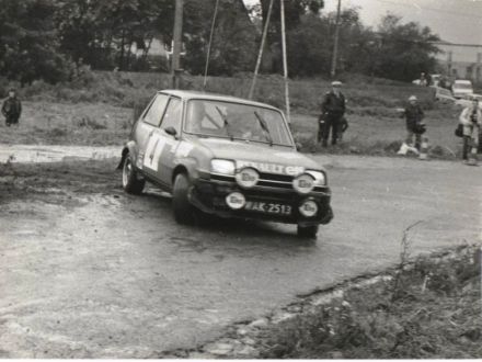 Błażej Krupa i Piotr Mystkowski – Renault 5 Alpine.