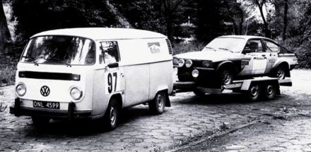 Marian Bublewicz i Marek Pawłowski – Opel Kadett GT/E.