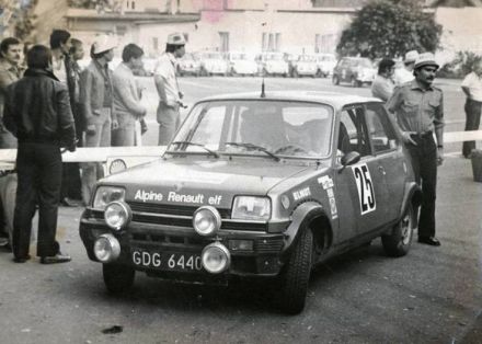 Lesław Orski i Stanisław Hałasa – Renault 5 Alpine.