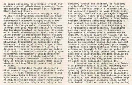 Podsumowanie RSMP - 1980r
