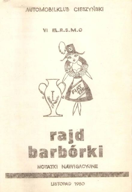 9 Rajd Barbórki Cieszyńskiej - 1980r.